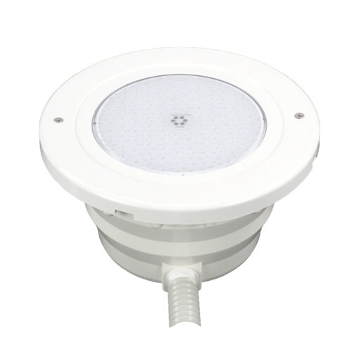 Ocean® Unterwasserscheinwerfer Ocean® PT, ABS, LED, weiß 19W, 12 V AC mit Flanschset für Folienbecken