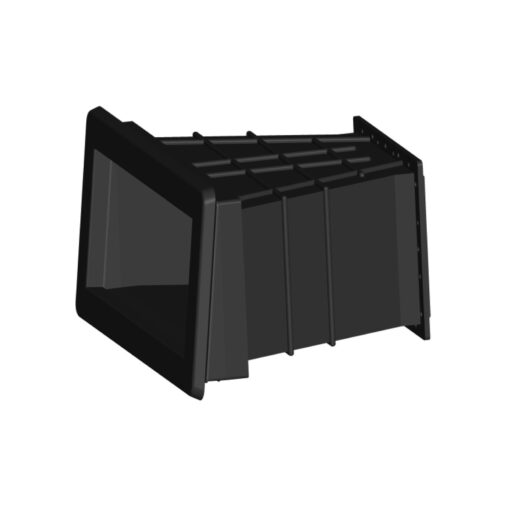 Verbreiterung/Schrägflansch 6° für Breitmaulskimmer Ocean® PT ABS schwarz  (Art.-Nr. 170598A)